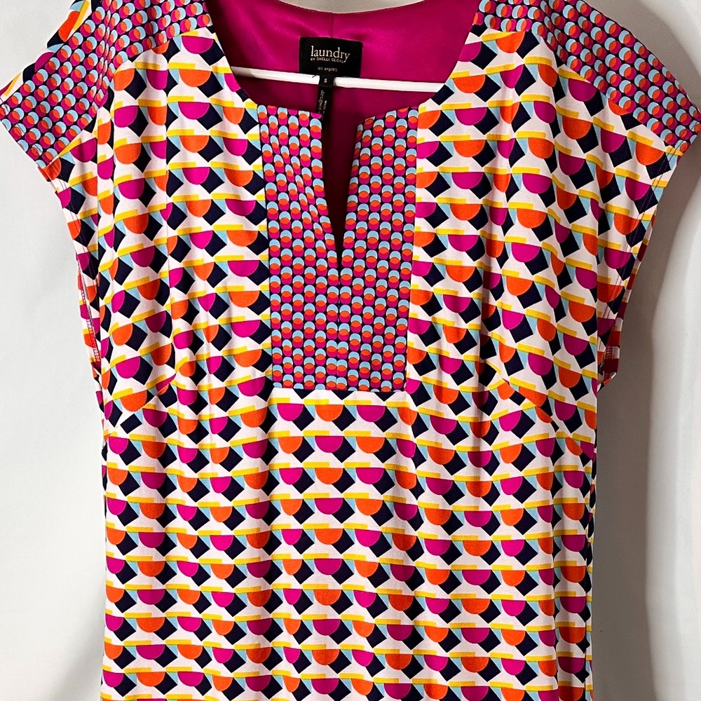 Laundry by Shelli Segal Print Dress